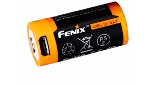 Fenix 16340 - 700mAh - Acumulator cu Micro-USB - ARB-L 16-700U