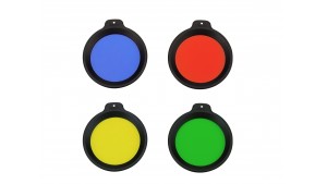Fenix AOF-18 – Set filtre multicolore pentru HT18R – Filtre roșu, albastru, verde și galben