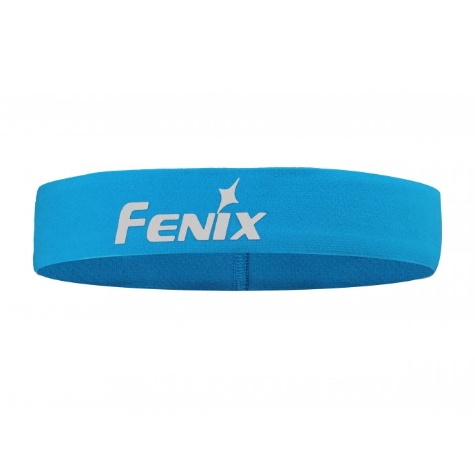 Fenix AFH-10 - Bandă elastică de cap reflectorizantă - pentru activități sportive - Albastru