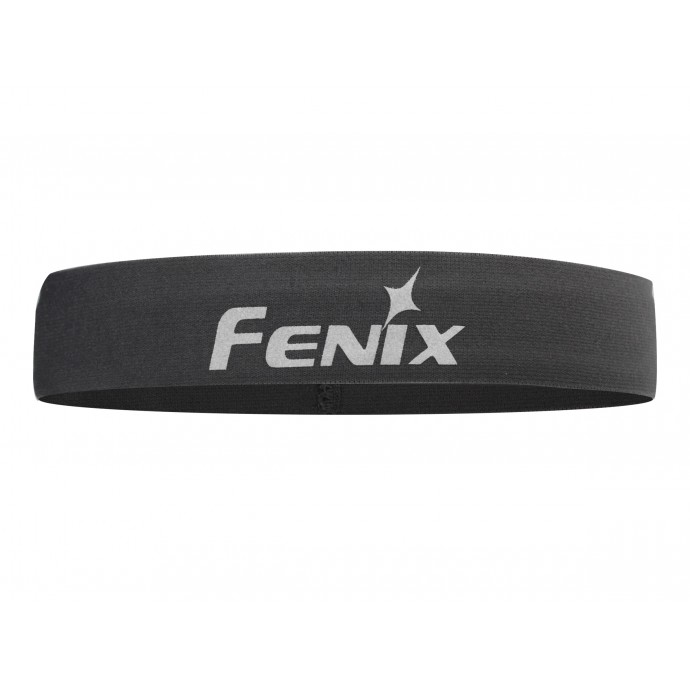 Fenix AFH-10 - Bandă elastică de cap reflectorizantă - pentru activități sportive - Gri