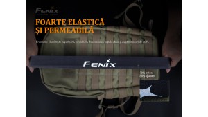 Fenix AFH-10 - Bandă elastică de cap reflectorizantă - pentru activități sportive - Albastru