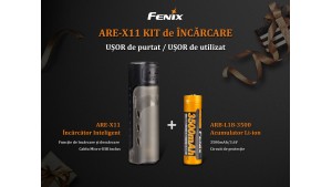 Fenix ARE-X11 - Kit de încărcare 18650 - acumulator de 3500mAh inclus