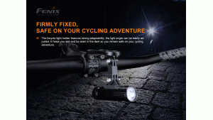 Fenix ALD-10 - Suport pentru lanternă de bicicletă cu adaptor GoPro