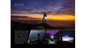 Fenix ALD-10 - Suport pentru lanternă de bicicletă cu adaptor GoPro