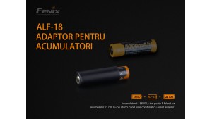 Fenix ALF-18 - Adaptor pentru acumulatori - 18650
