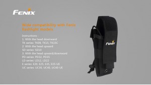 Fenix - ALP-MT - Teacă Profesională Multifuncțională - Negru
