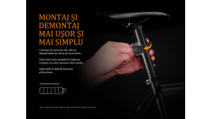 Fenix BC05R - Lanternă bicicletă de spate - 10 Lumeni - 6 Metri