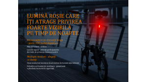Fenix BC05R - Lanternă bicicletă de spate - 10 Lumeni - 6 Metri