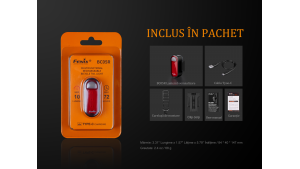 Fenix BC05R - Lanternă bicicletă de spate - 10 Lumeni - 6 Metri