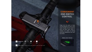 Fenix BC15R - Lanternă bicicletă - 400 Lumeni - 78 Metri
