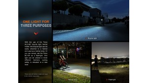 Fenix BC15R - Lanternă bicicletă - 400 Lumeni - 78 Metri