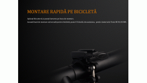Fenix BC25R - Lanternă bicicletă - 600 Lumeni - 106 Metri Fenix BC25R - Lanternă bicicletă - 600 Lumeni - 106 Metri