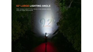 Fenix BC28R - Lanternă bicicletă Combo - 2500 Lumeni - 180 Metri Fenix BC28R - Lanternă bicicletă Combo - 2500 Lumeni - 180 Metri