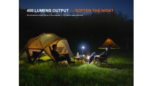 Fenix CL20R PRO - Lanternă camping - 400 Lumeni - 15 Metri - Midnight Black Fenix CL20R PRO - Lanternă camping - 400 Lumeni - 15 Metri - Midnight Black