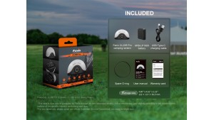 Fenix CL20R PRO - Lanternă camping - 400 Lumeni - 15 Metri - Midnight Black Fenix CL20R PRO - Lanternă camping - 400 Lumeni - 15 Metri - Midnight Black