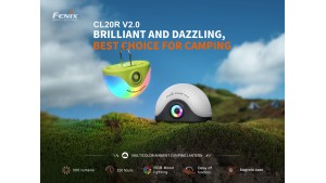 Fenix CL20R V2.0 - Lanternă camping - 300 Lumeni - 12 Metri - Spring Green