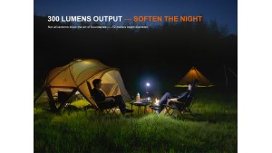 Fenix CL20R V2.0 - Lanternă camping - 300 Lumeni - 12 Metri - Spring Green