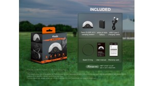 Fenix CL20R V2.0 - Lanternă camping - 300 Lumeni - 12 Metri - Spring Green