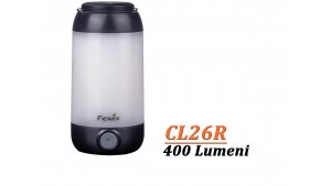 FENIX CL26R - Lanternă camping - 400 Lumeni - 25 metri - Negru