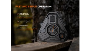 Fenix CP50R - Lanternă multifuncțională de camping pentru vehicul - 5500 Lumeni - 450 metri Fenix CP50R - Lanternă multifuncțională de camping pentru vehicul - 5500 Lumeni - 450 metri