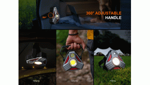 Fenix CP50R - Lanternă multifuncțională de camping pentru vehicul - 5500 Lumeni - 450 metri Fenix CP50R - Lanternă multifuncțională de camping pentru vehicul - 5500 Lumeni - 450 metri