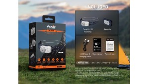 Fenix HL17R - Lanternă frontală - 500 Lumeni - 100 Metri - White