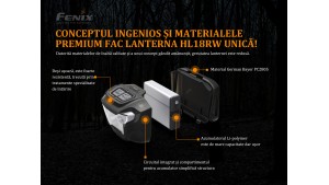 Fenix HL18RW - Lanternă frontală - 500 Lumeni - 85 Metri - Negru