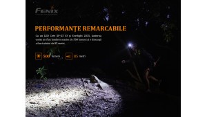 Fenix HL18RW - Lanternă frontală - 500 Lumeni - 85 Metri - Negru