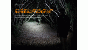 Fenix HL18RW - Lanternă frontală - 500 Lumeni - 85 Metri - Negru
