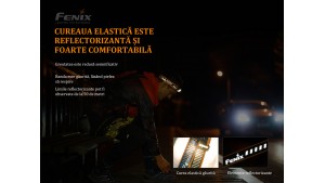 Fenix HL18RW - Lanternă frontală - 500 Lumeni - 85 Metri - Negru