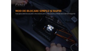 Fenix HL18RW - Lanternă frontală - 500 Lumeni - 85 Metri - Negru