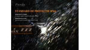 Fenix HL18RW - Lanternă frontală - 500 Lumeni - 85 Metri - Negru