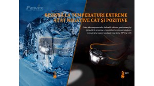 Fenix HL18RW - Lanternă frontală - 500 Lumeni - 85 Metri - Negru