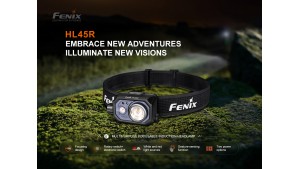 Fenix HL45R - Lanternă Frontală Reîncărcabilă cu Focusare Ajustabilă - 1000 Lumeni - 220 Metri