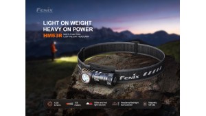 Fenix HM53R - Lanternă Frontală Multifuncțională - 1200 Lumeni - 158 Metri