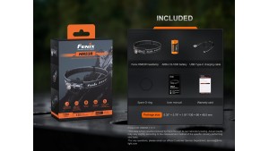 Fenix HM53R - Lanternă Frontală Multifuncțională - 1200 Lumeni - 158 Metri