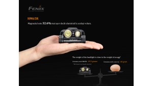 Fenix HM65R - Lanternă frontală - 1400 Lumeni - 163 Metri Fenix HM65R - Lanternă frontală - 1400 Lumeni - 163 Metri