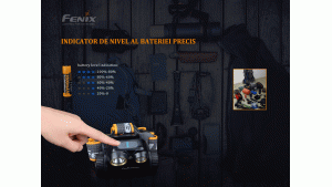 Fenix HM65R - Lanternă frontală - 1400 Lumeni - 163 Metri Fenix HM65R - Lanternă frontală - 1400 Lumeni - 163 Metri