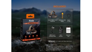 Fenix HM65R V2.0 - Lanternă frontală - 2200 Lumeni - 229 Metri Fenix HM65R V2.0 - Lanternă frontală - 2200 Lumeni - 229 Metri