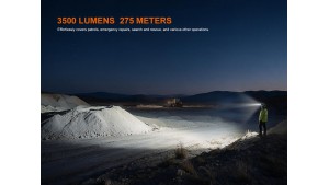 Fenix HM71R V2.0 - Lanternă frontală - 3500 Lumeni - 275 Metri