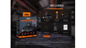 Fenix HM71R V2.0 - Lanternă frontală - 3500 Lumeni - 275 Metri
