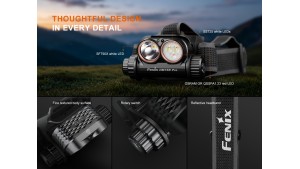 Fenix HM75R PRO - Lanternă frontală - 3500 Lumeni - 398 Metri