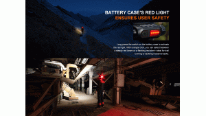 Fenix HP12R-T - Lanternă frontală - 1300 Lumeni - 200 Metri - Red
