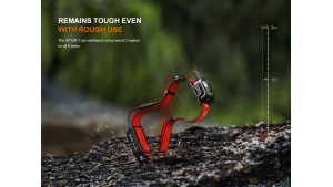 Fenix HP12R-T - Lanternă frontală - 1300 Lumeni - 200 Metri - Red