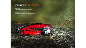 Fenix HP12R-T - Lanternă frontală - 1300 Lumeni - 200 Metri - Red