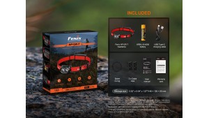 Fenix HP12R-T - Lanternă frontală - 1300 Lumeni - 200 Metri - Red