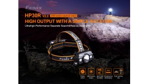 Fenix HP30R V2.0 - Lanternă frontală - 3000 Lumeni - 270 Metri