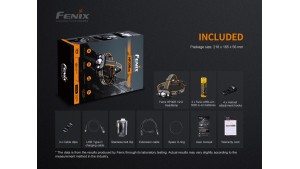 Fenix HP30R V2.0 - Lanternă frontală - 3000 Lumeni - 270 Metri