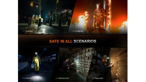 Fenix WH35RE - ATEX - Lanternă frontală rezistentă la explozii - 280 Lumeni - 21 Metri