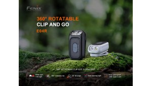 Fenix E04R - Lanternă EDC - 300 Lumeni - 46 Metri - White